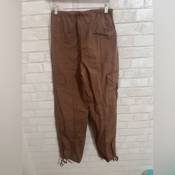 Playboy Pacsun Women’s Cargo Pants XS Brown Lightweight Cotton Relaxed #3004 - Picture 4 of 8